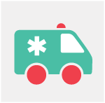 Emergency response vehicle symbol